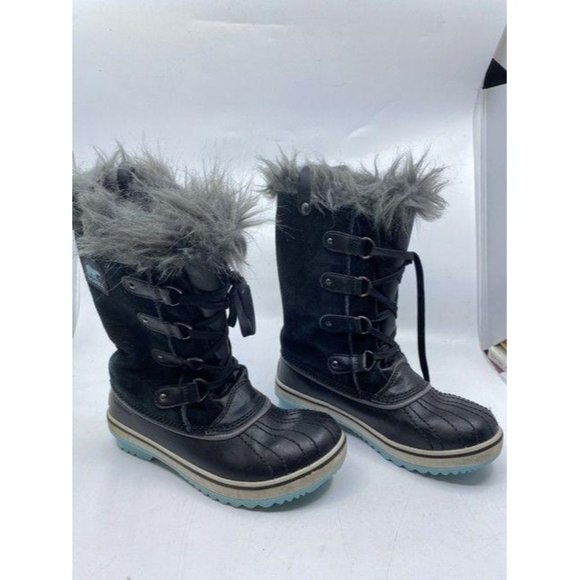 sorel blackblue lace up blackblue winterrain boots - Picture 2 of 7